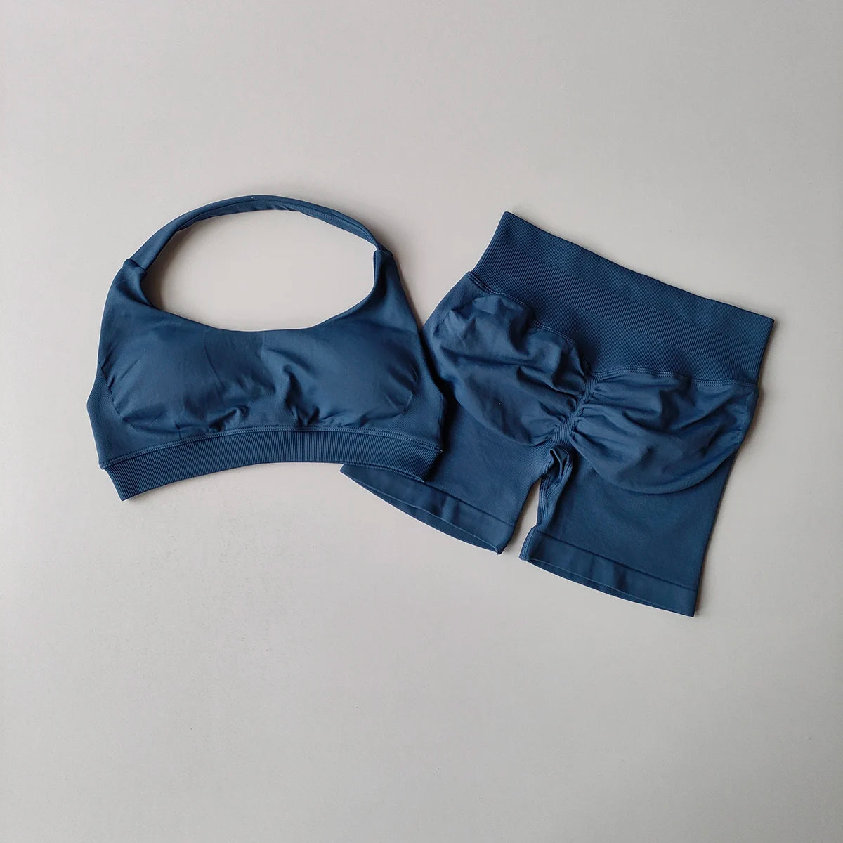 2 Piece Yoga Suit for Women Seamless Fitness Gym Outfit