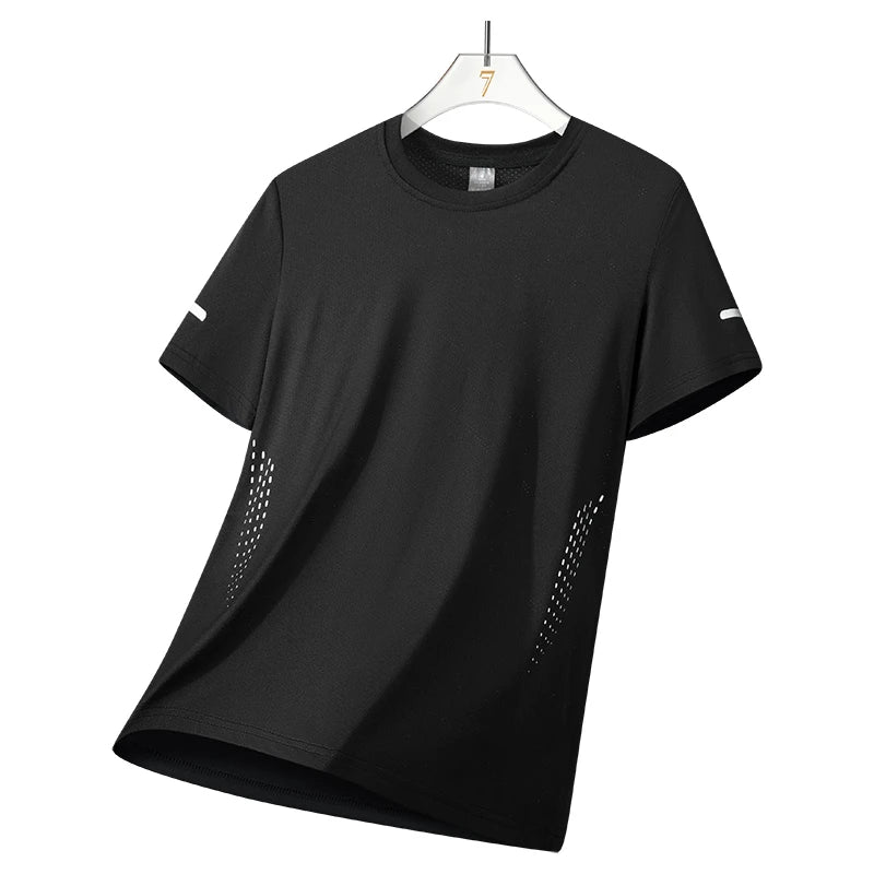 Men's Running Quick Drying T-Shirts Breathable For Sports and Fitness