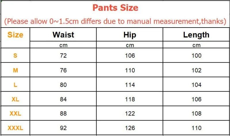 Men Pants Sports Casual Joggers Solid Color