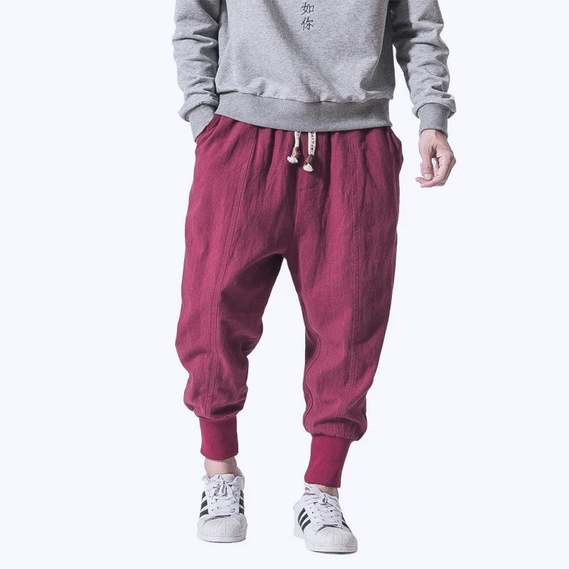 Men Cotton Sweatpants Comfortable Sportswear