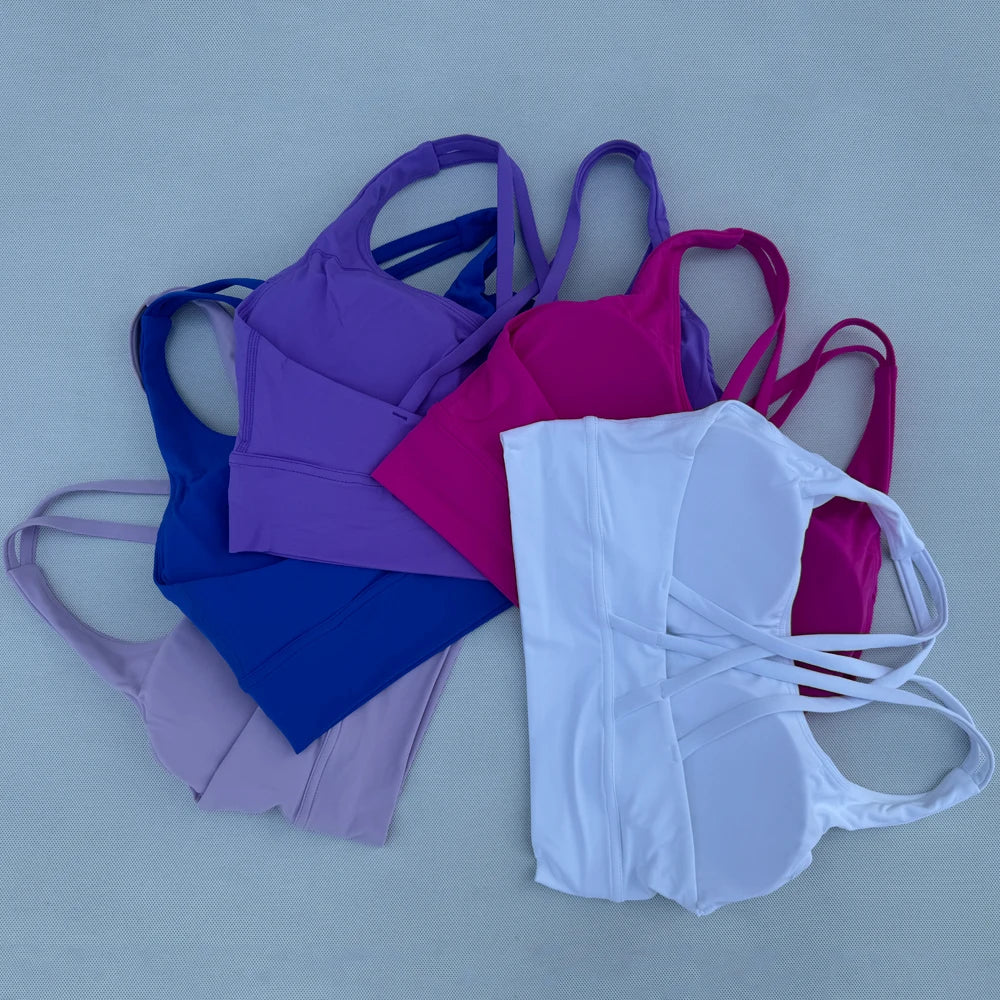 Women's Gym Top Sports Bra for Fitness and Training