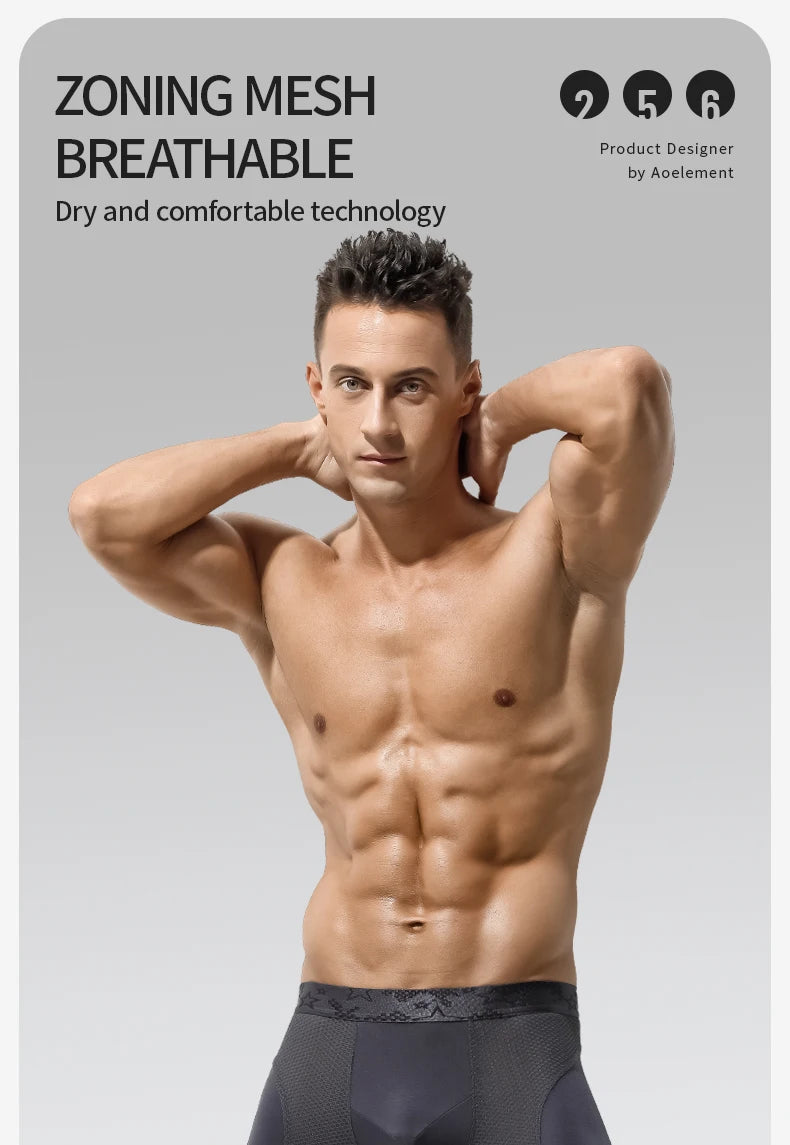 Long Sports Boxers For Men