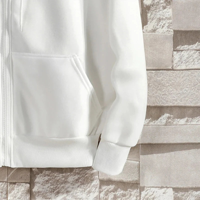 Zipper Hoodie For Men Casual And Fitness