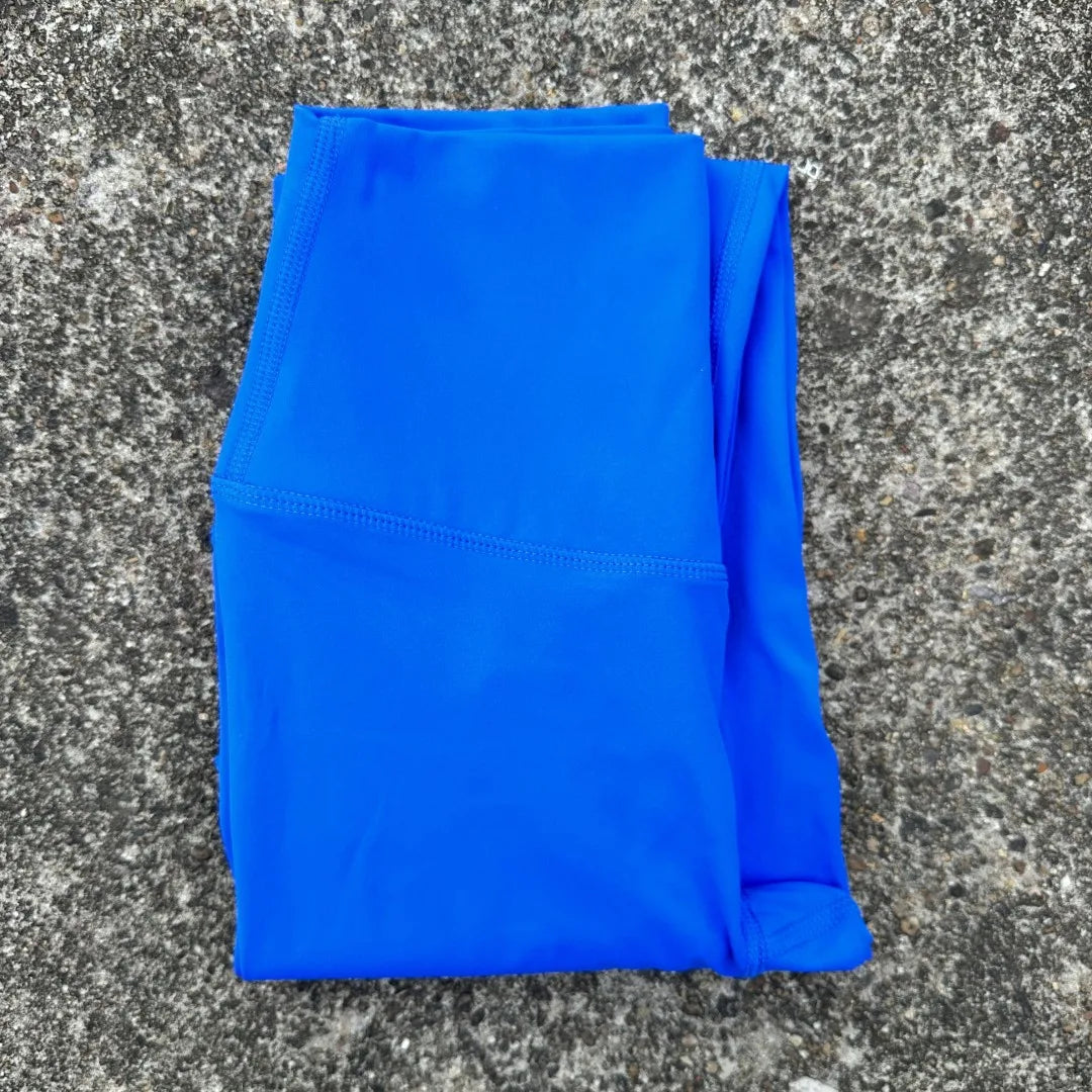 Solid Color High Waist Yoga Leggings For Women