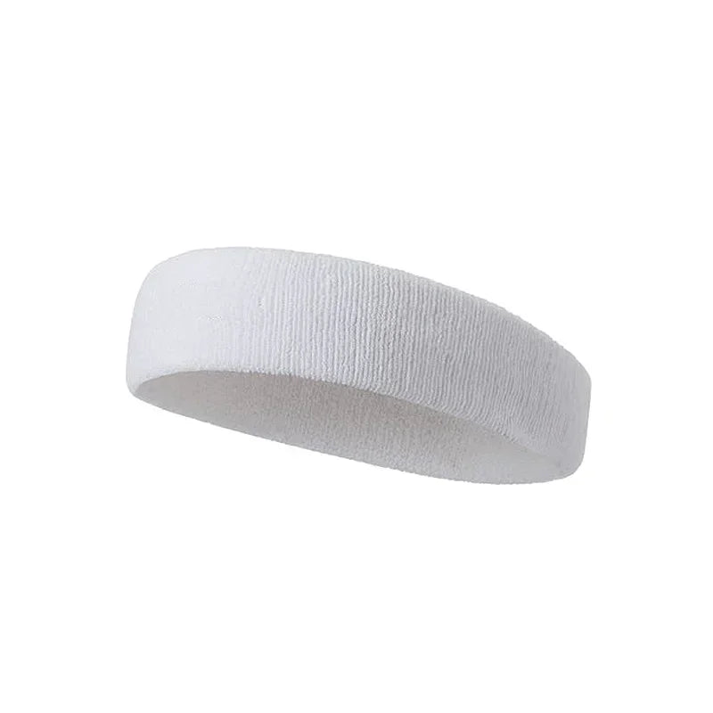 Women/Men Cotton Elastic Sweatband For Fitness Sports