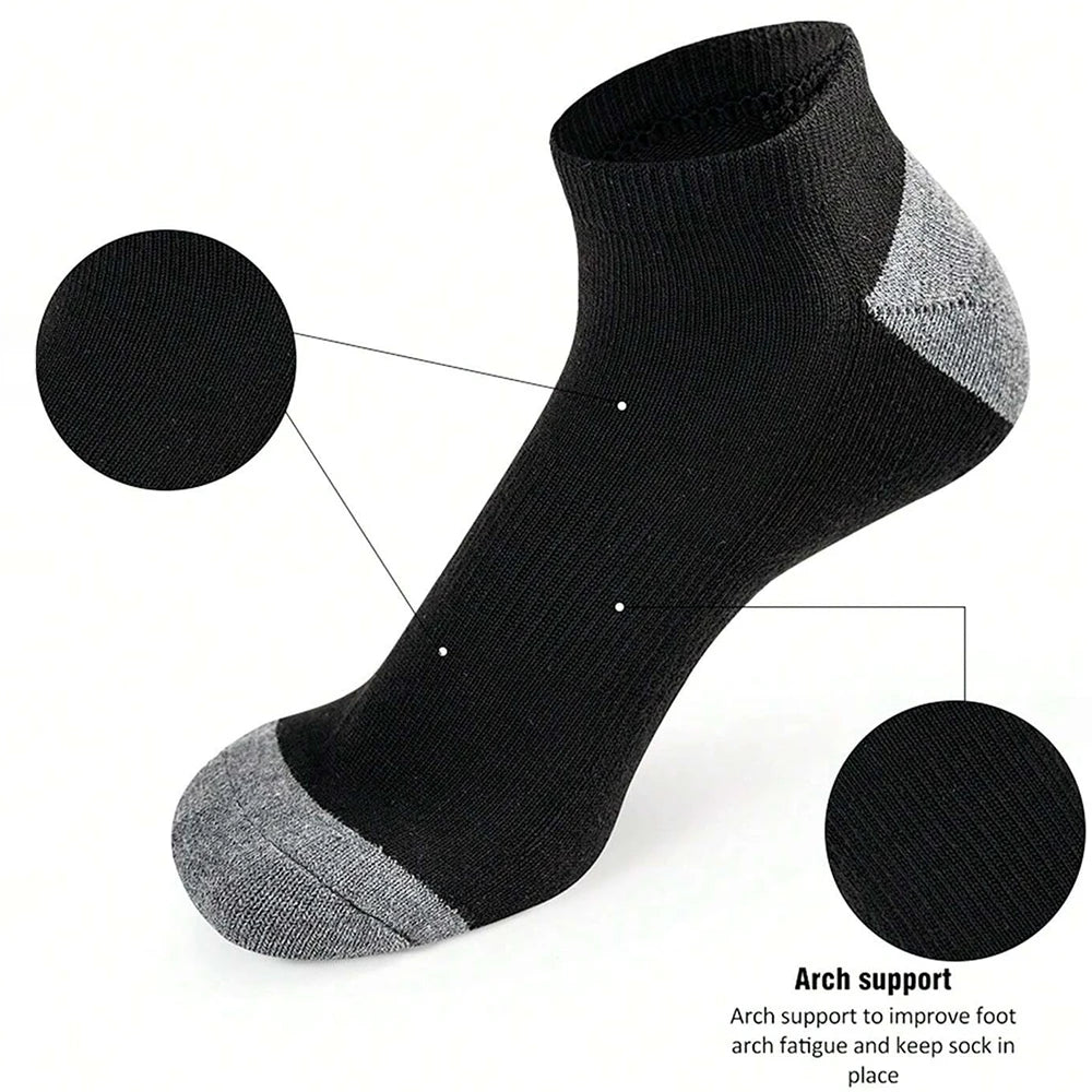 10 Pairs Of Comfortable Breathable Socks For Sports