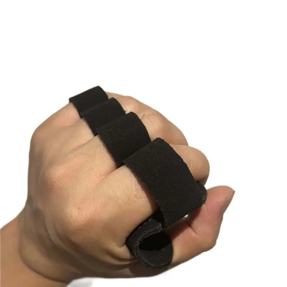 Leather Weight Lifting Training Gloves Palm Protection For Weights