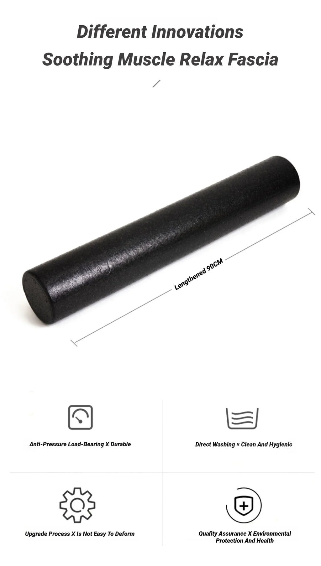 Foam Roller For Fitness Relaxation Recovery