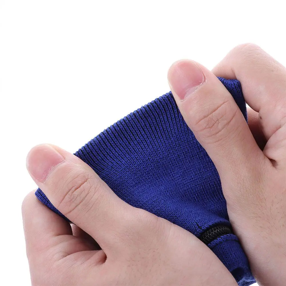 1 Piece Sports Wristband With Zipper Wrist Protection Absorbent Sleeve Towel