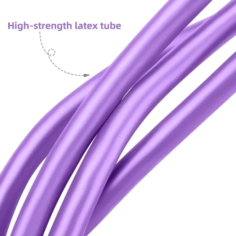 Resistance Band Tensioner with Non-Slip Handles - Home Fitness Equipment for Abdominal Muscle Training