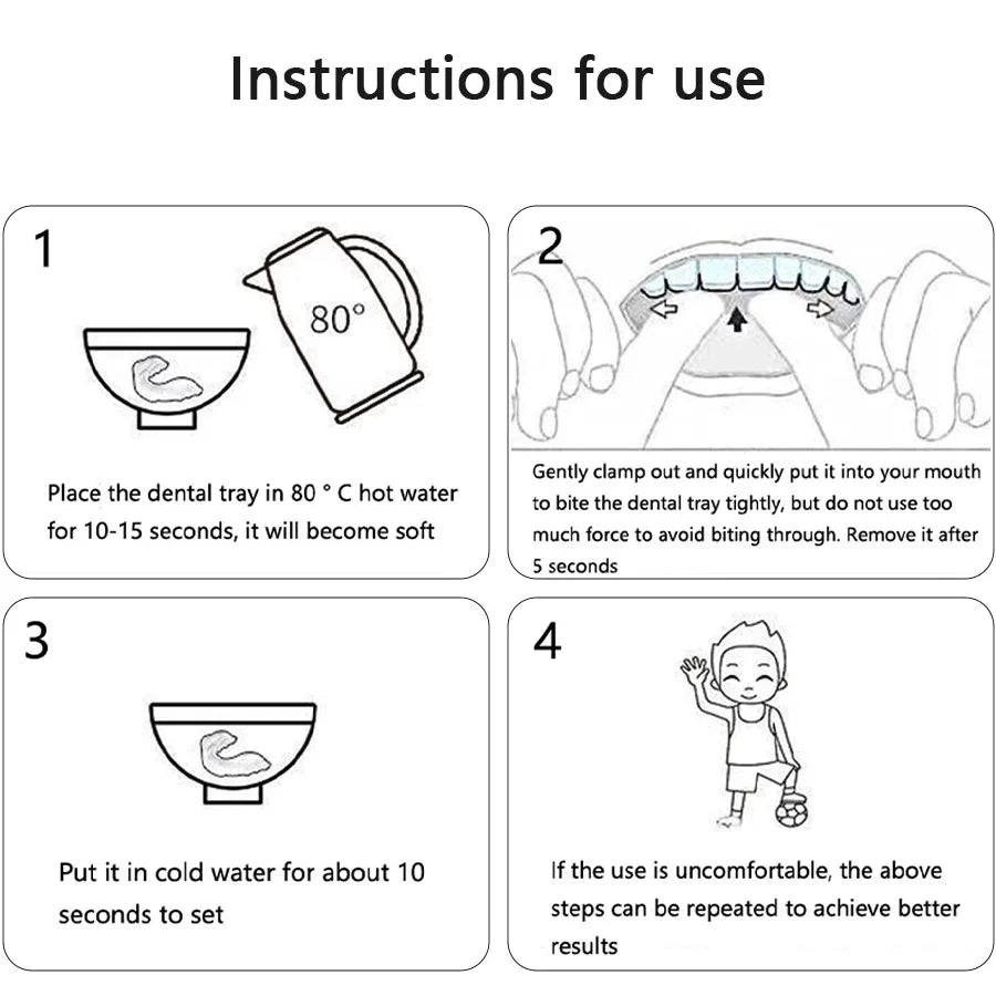 Mouth Guard Thermoplastic Shaping For Sports