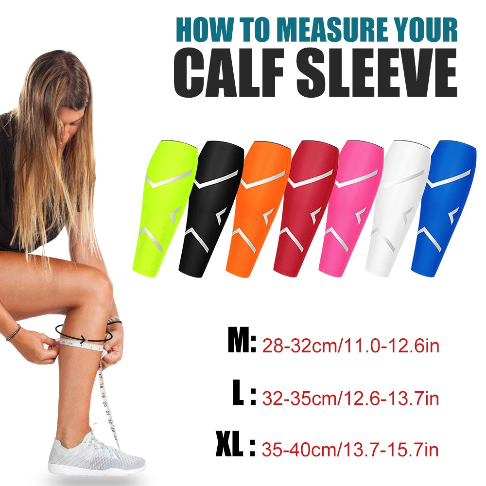 Calf Compression Sleeve Shin Splint Support for Sports Running Exercise