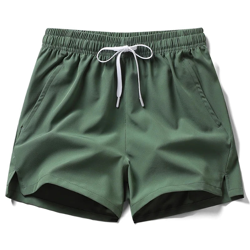 Sports Shorts With Zippered Pockets For Men And Women