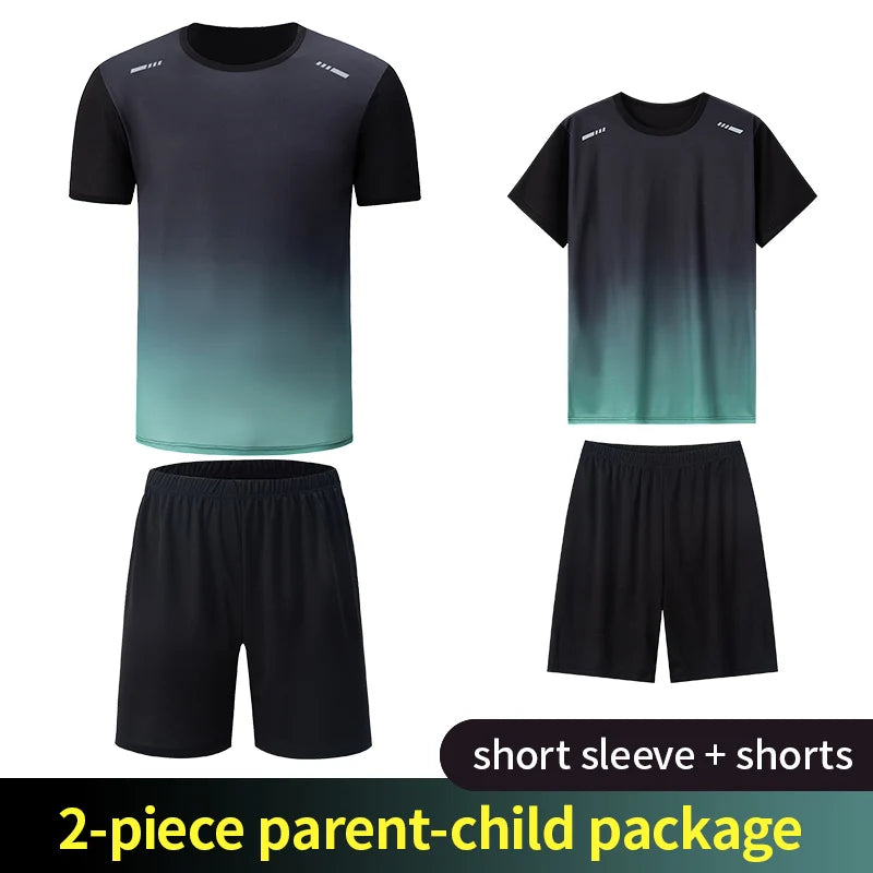 2 Piece Short Sleeved Sports Fit For Men