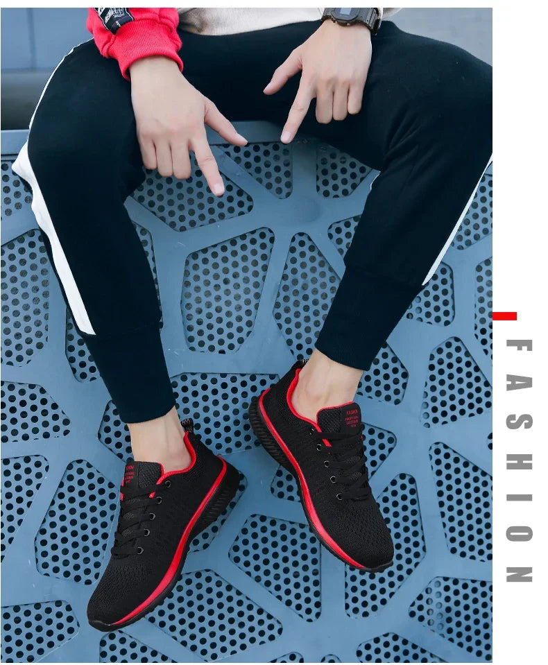 Men Running Breathable Running Shoes