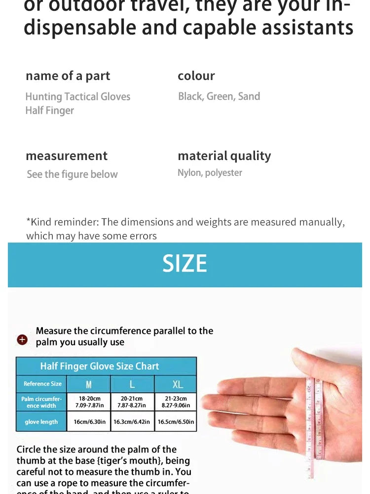 Half-finger Cycling Outdoor Gloves for Training and Fitness