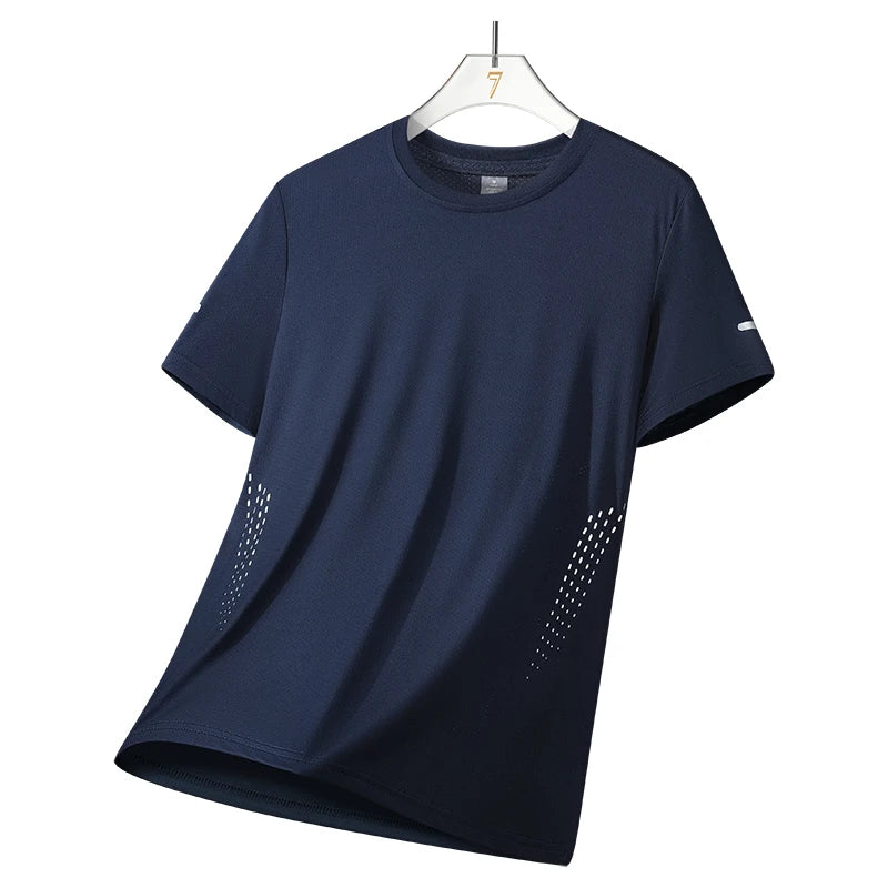 Men's Running Quick Drying T-Shirts Breathable For Sports and Fitness