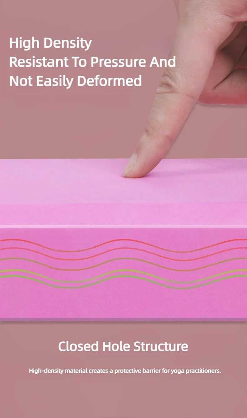 High-Density Yoga Blocks For Training Fitness