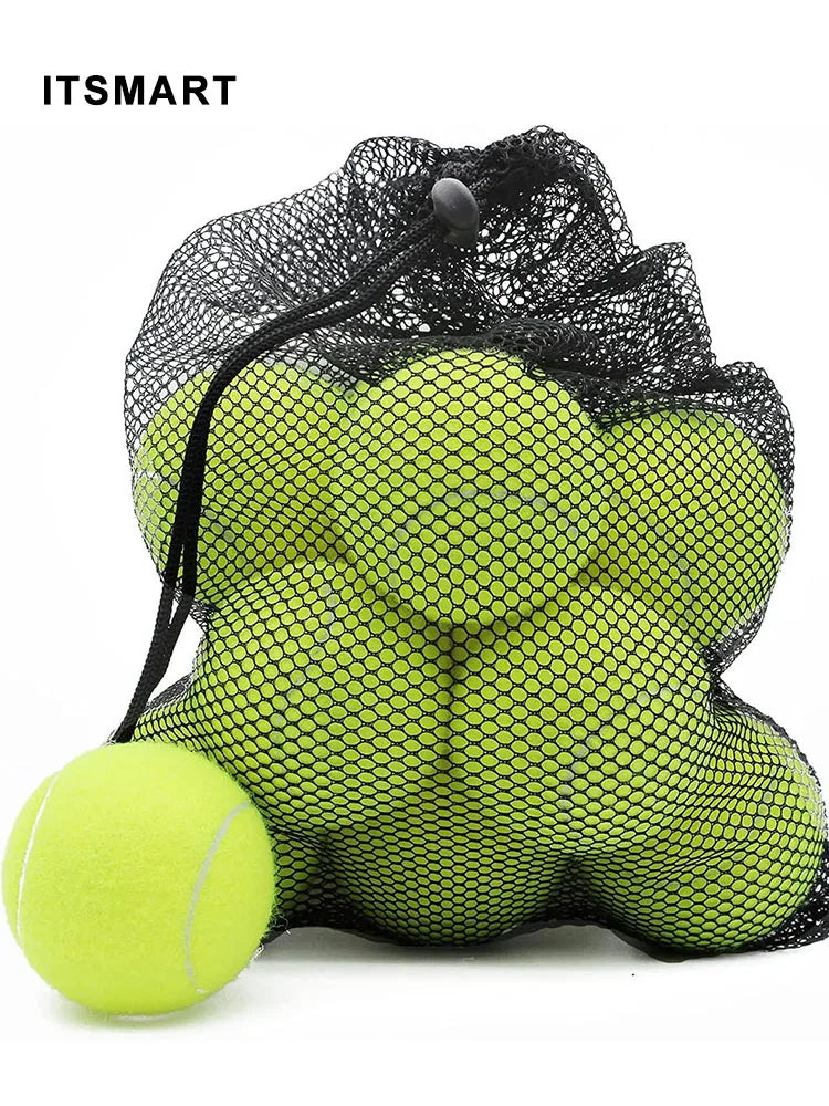 6/12 Pack Tennis Balls for Beginner High Elasticity Practice Tennis Balls With Bag