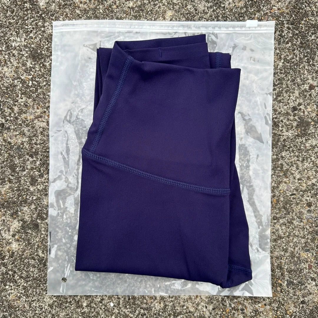 Solid Color High Waist Yoga Leggings For Women