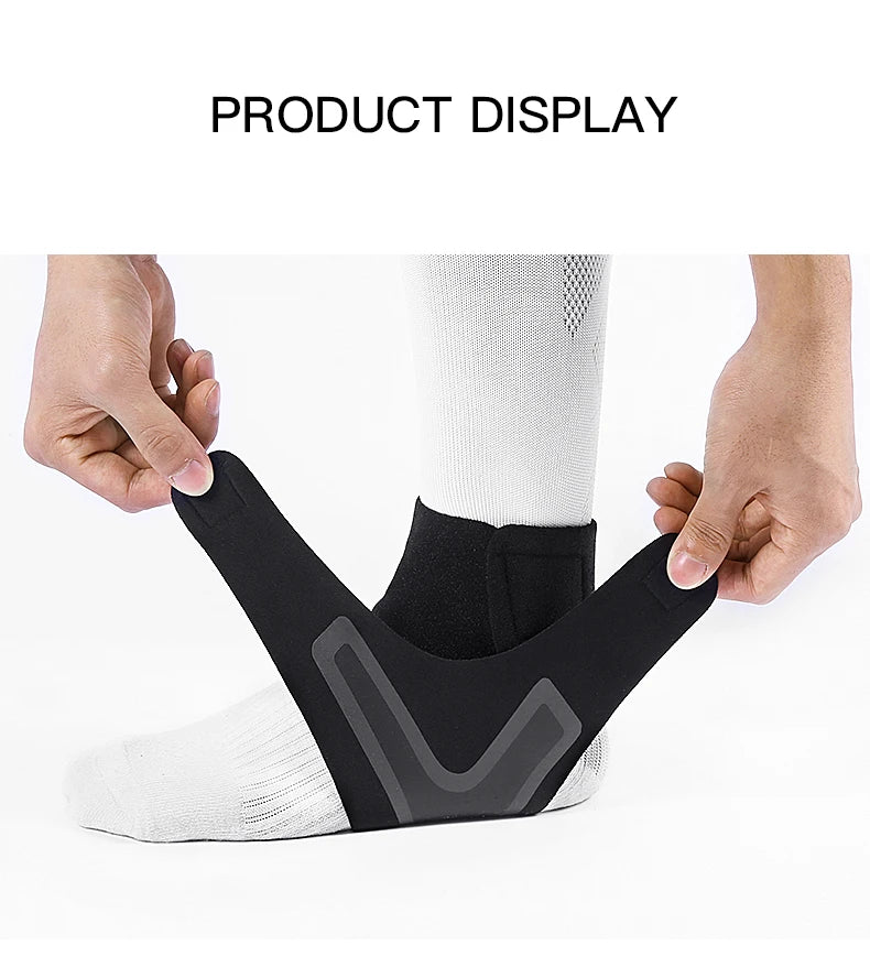 Ankle Support Elastic Breathable Ankle Brace Adjustable Compression Brace