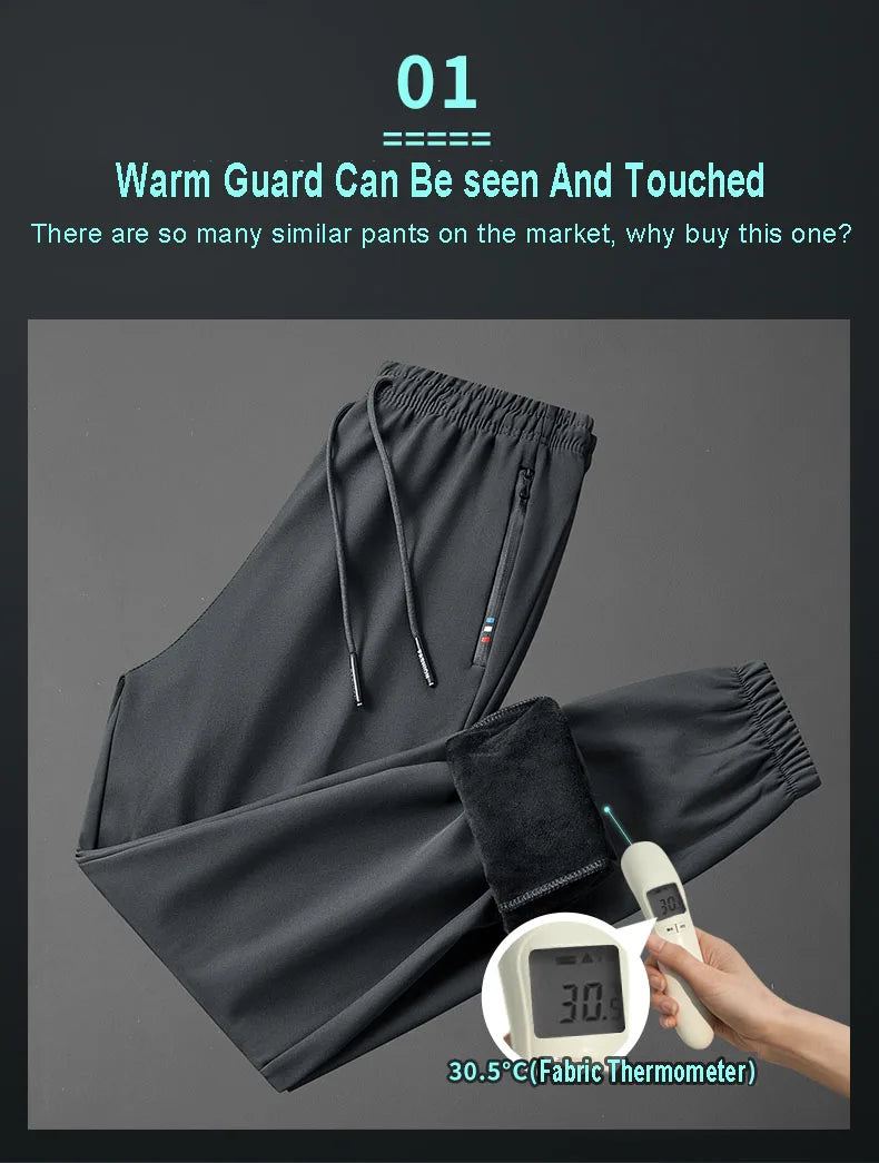 Warm Waterproof Running Jogging Athletic Pants for Men and Women