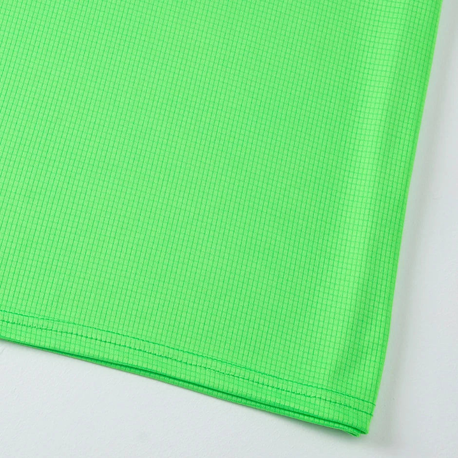 Men's Solid Color Sports Short Sleeve Fitness Shirt