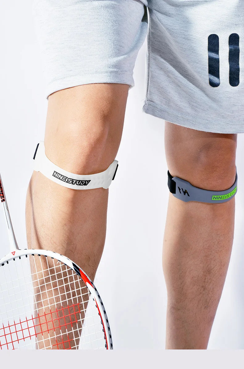 Adjustable PVC Knee Patellar Band Tendon Support Brace for Sports