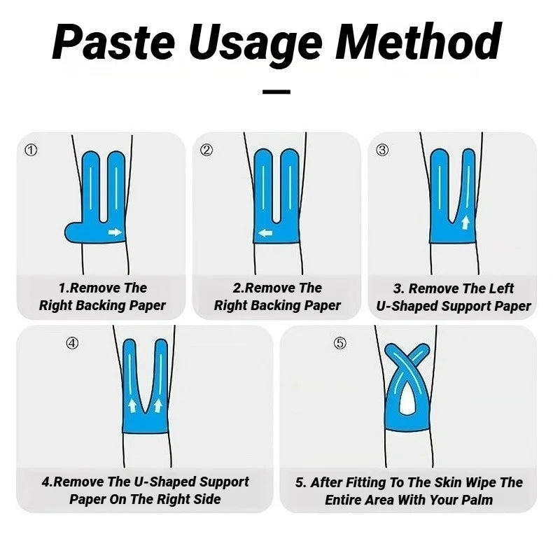 Athletic Elastic Tape For Knee Support and Relief