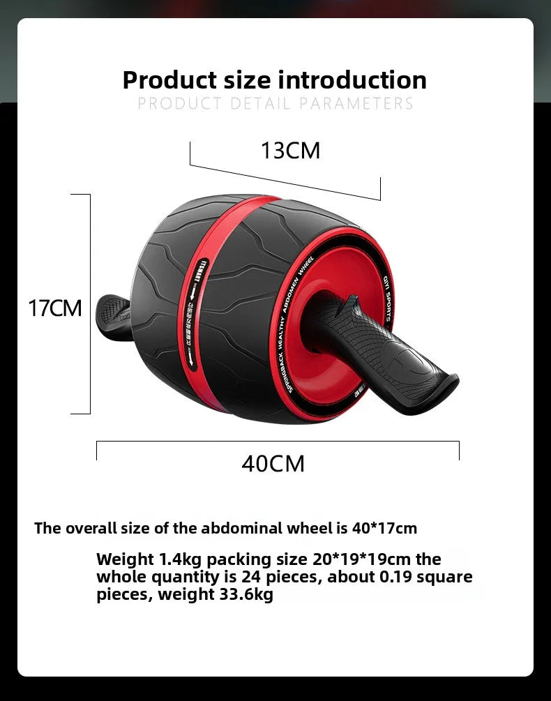 Ab Roller - Home Gym Fitness Equipment for Core Strength Training Ab Wheel Workout