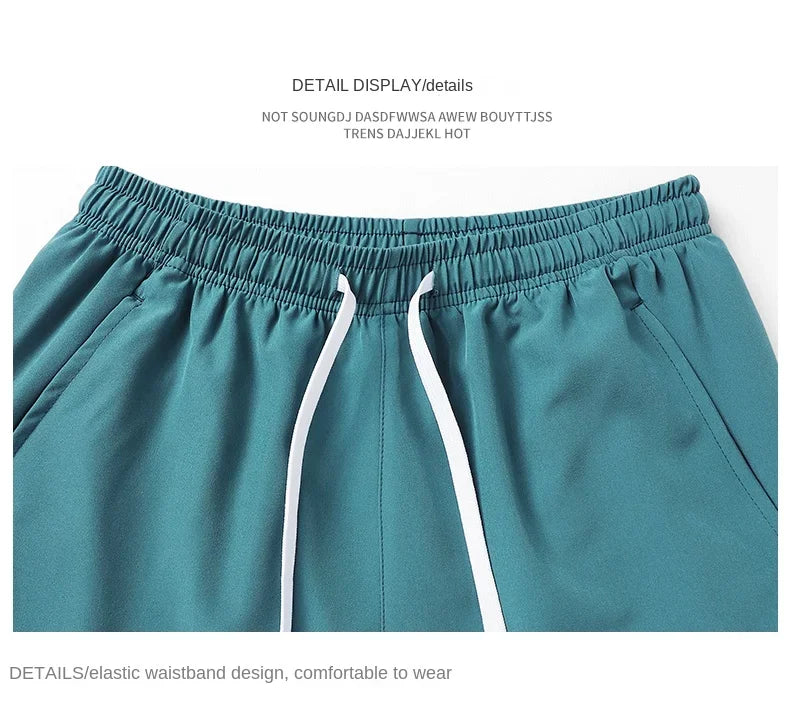Sports Shorts With Zippered Pockets For Men And Women