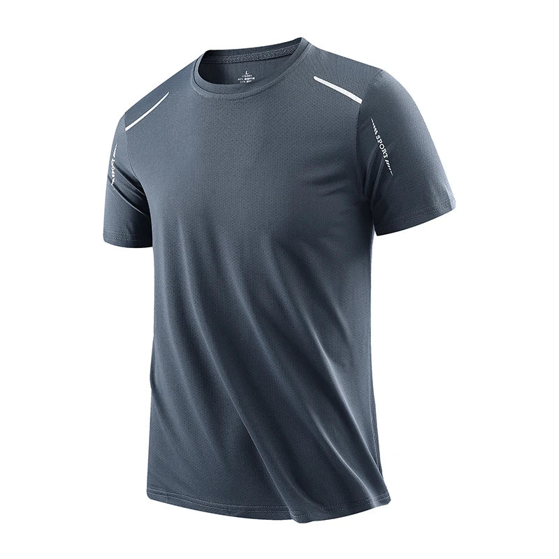 Men's Running Quick Drying T-Shirts Breathable For Sports and Fitness