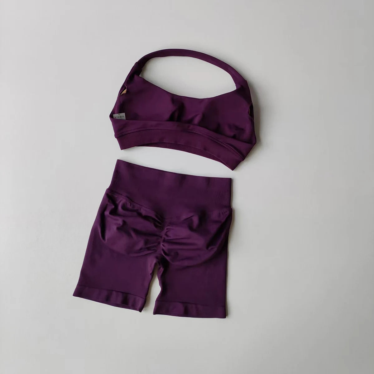 2 Piece Yoga Suit for Women Seamless Fitness Gym Outfit