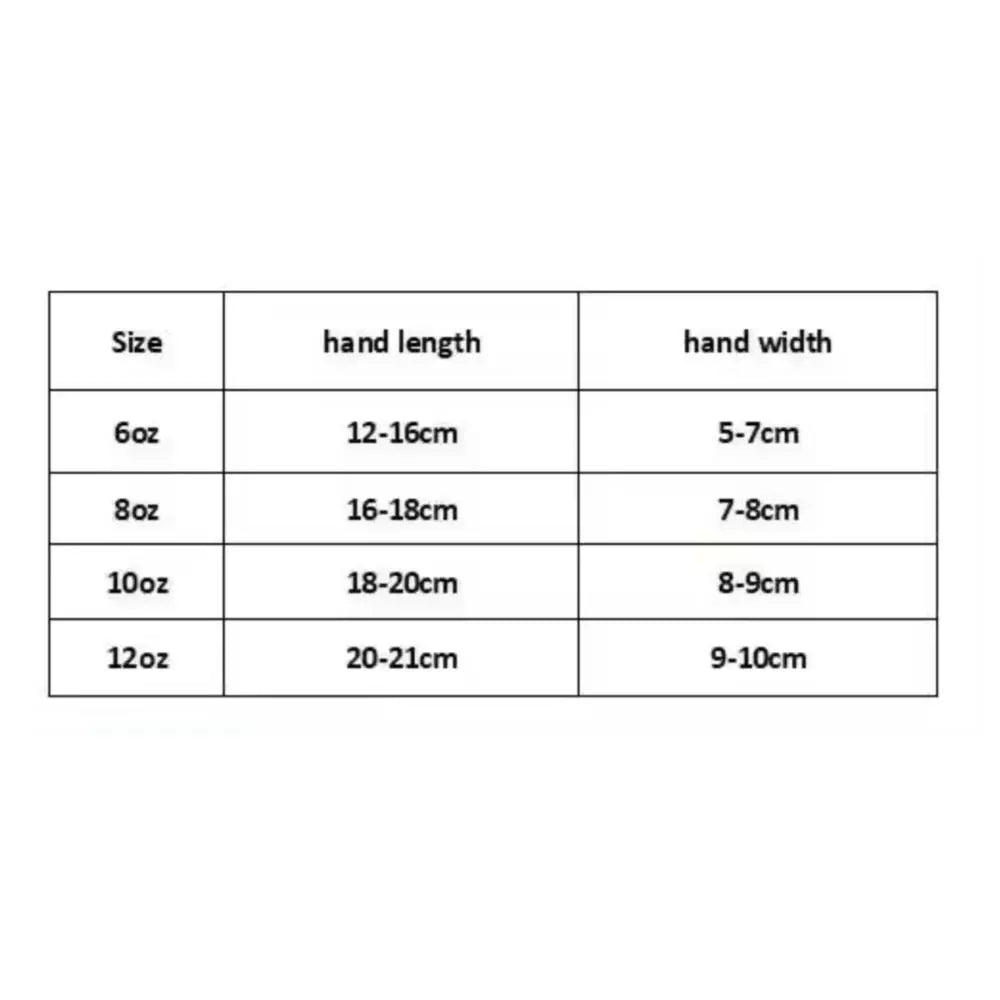 6/8/10/12/16Oz Kids Adult Boxing Gloves Professional Fighting Gloves