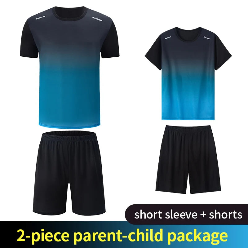 2 Piece Short Sleeved Sports Fit For Men