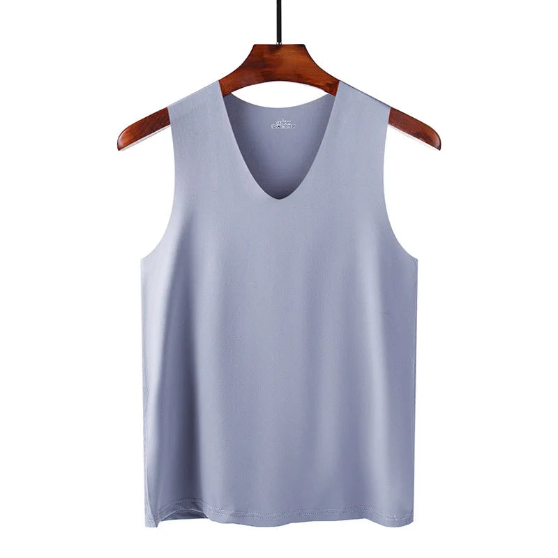 Men's Sleeveless Breathable Tank Top for Fitness and Sports