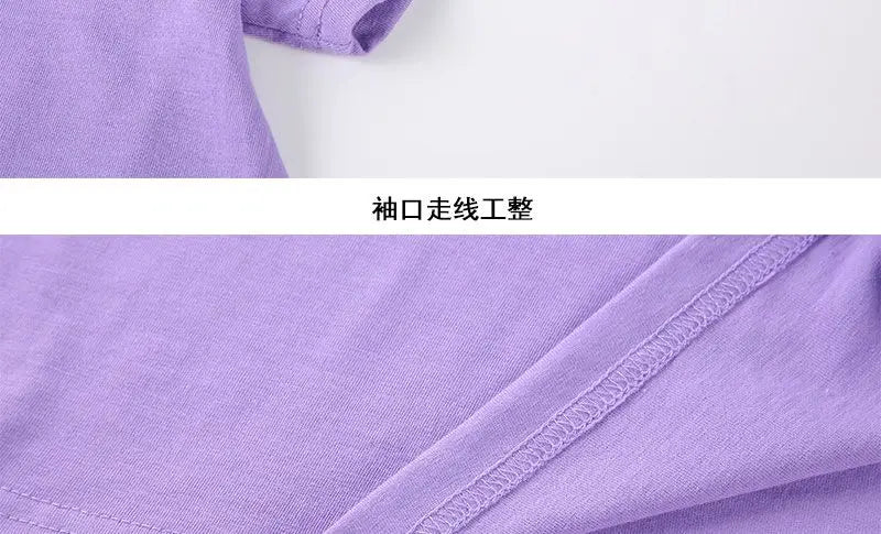 100% Cotton T-shirt Men Women Solid Color