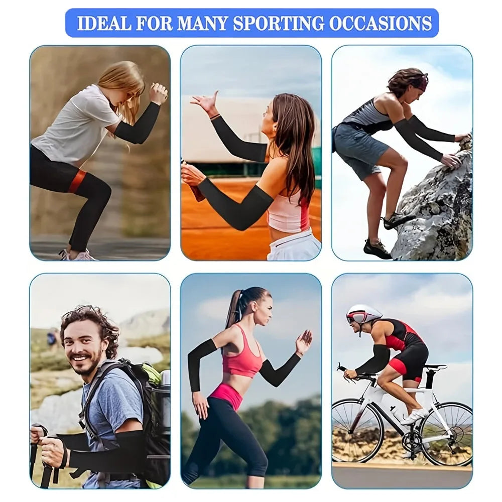 3 Pack Arm Compression Sleeves