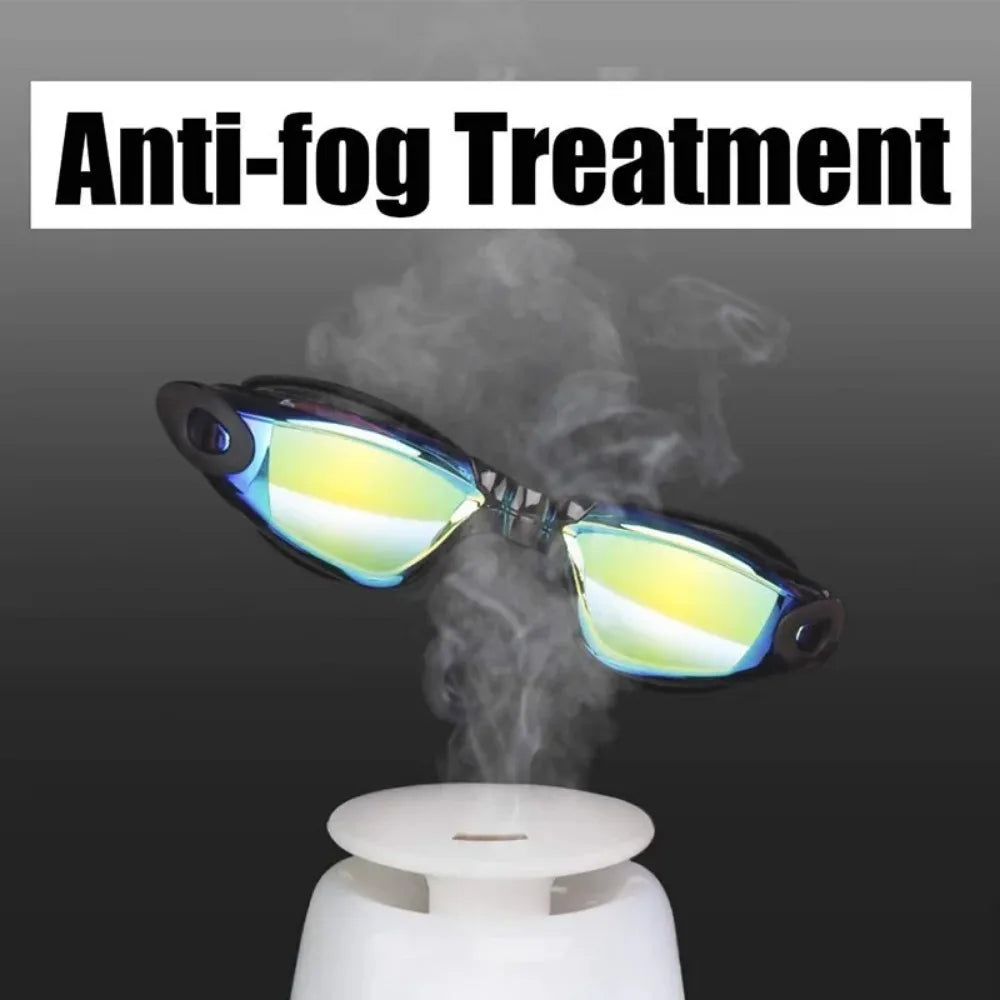 Swimming Goggles Anti Fog Men Women UV Protection Eyewear