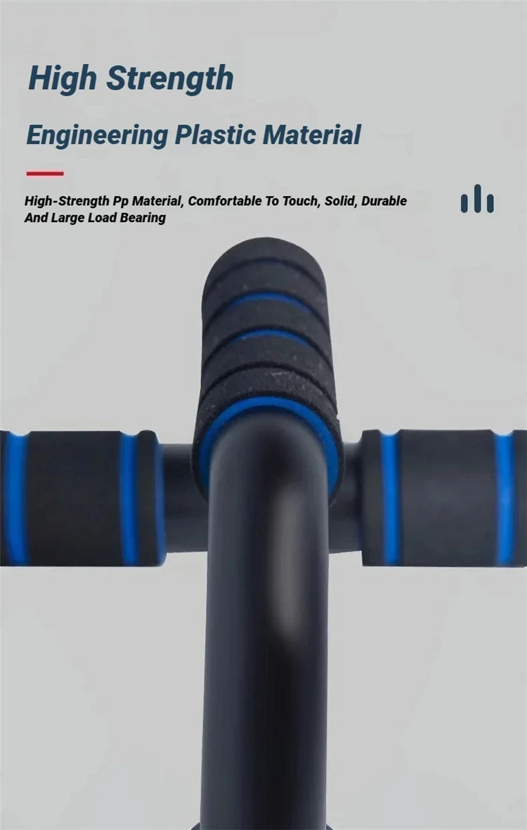 Portable Muscle Training Fitness Equipment Anti Skid Foam Handle Push Up Support