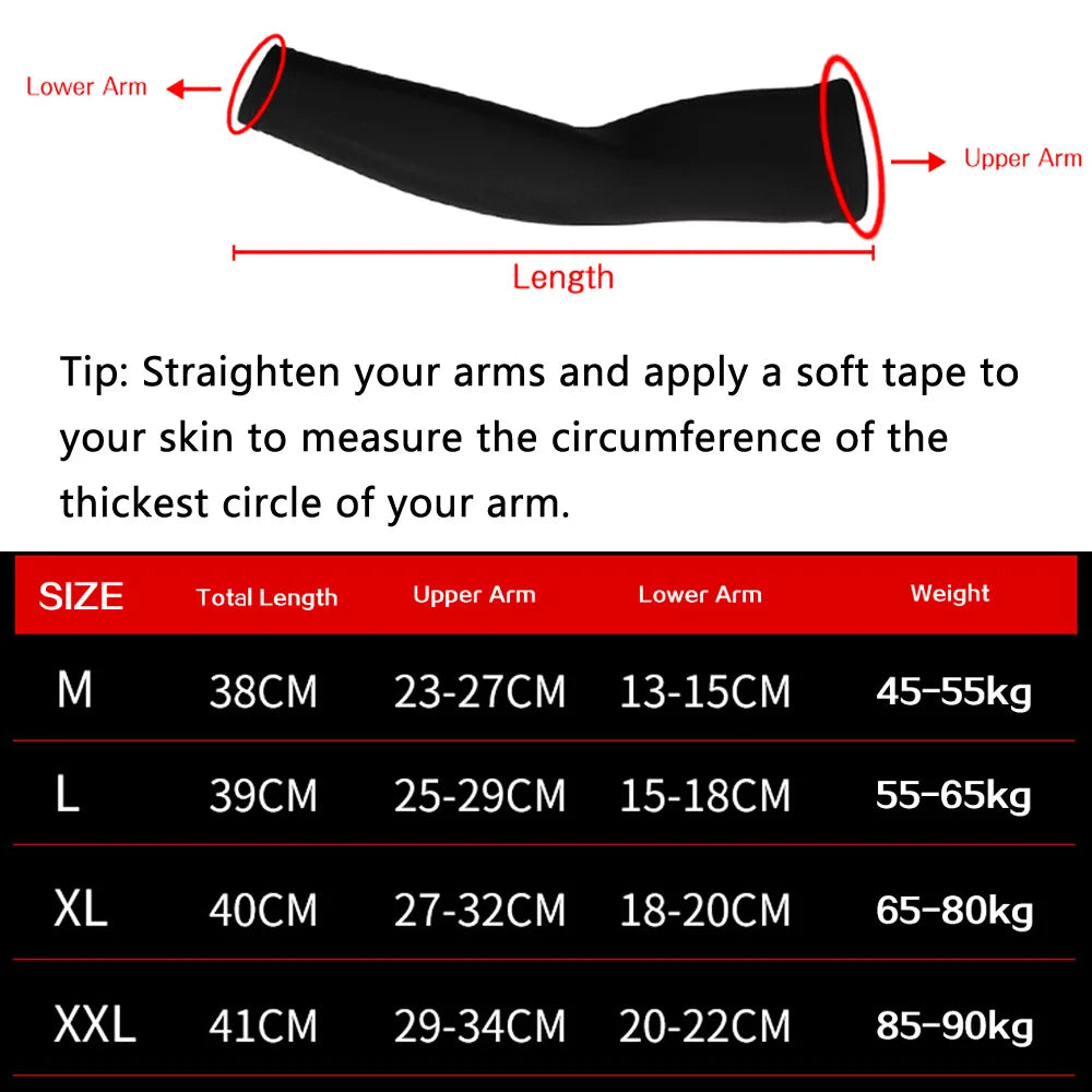 1 Piece Cooling UV Sun Protection Arm Sleeves For Running And Fitness