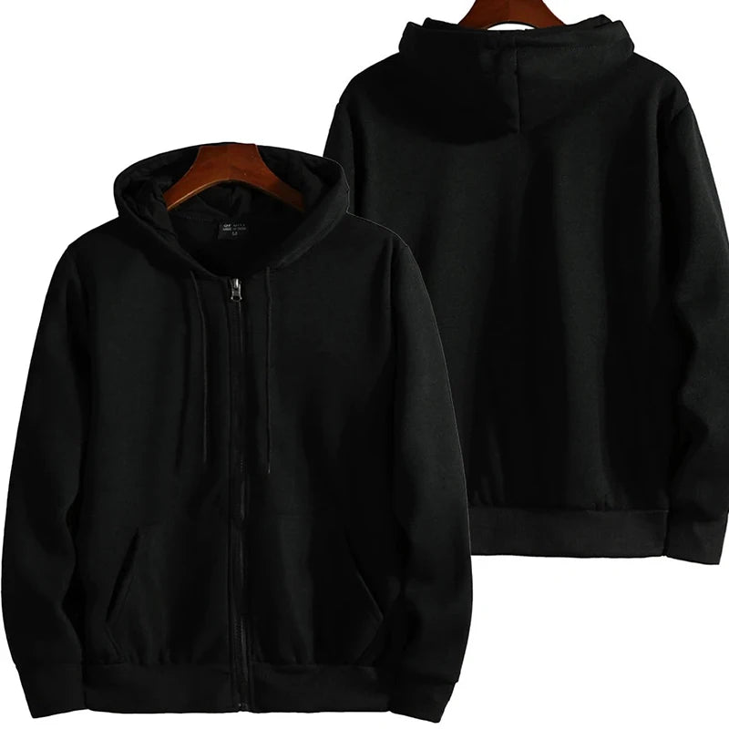 Zipper Hoodie For Men Casual And Fitness