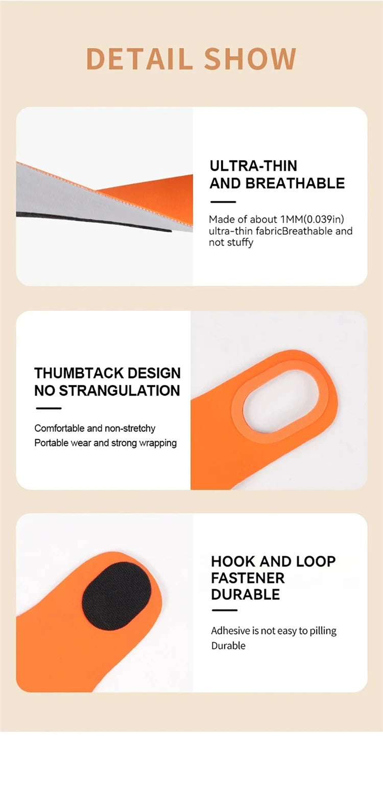 1 Piece Fitness Ultra-thin Elastic Adjustable Wristband For Protection And Pain Relief