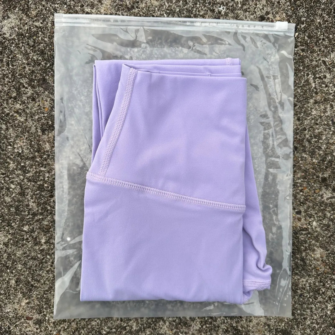 Solid Color High Waist Yoga Leggings For Women