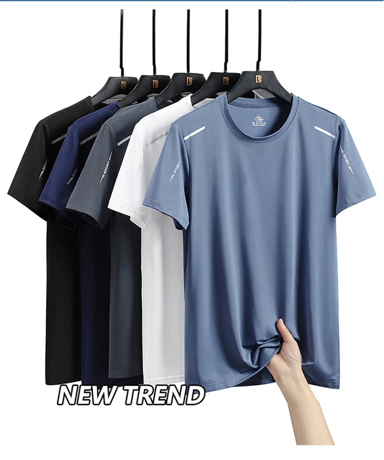 Men's Running Quick Drying T-Shirts Breathable For Sports and Fitness