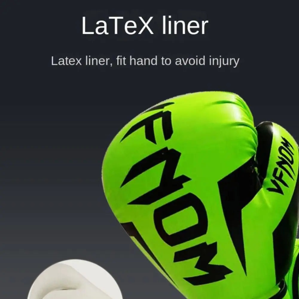 6/8/10/12/16Oz Kids Adult Boxing Gloves Professional Fighting Gloves