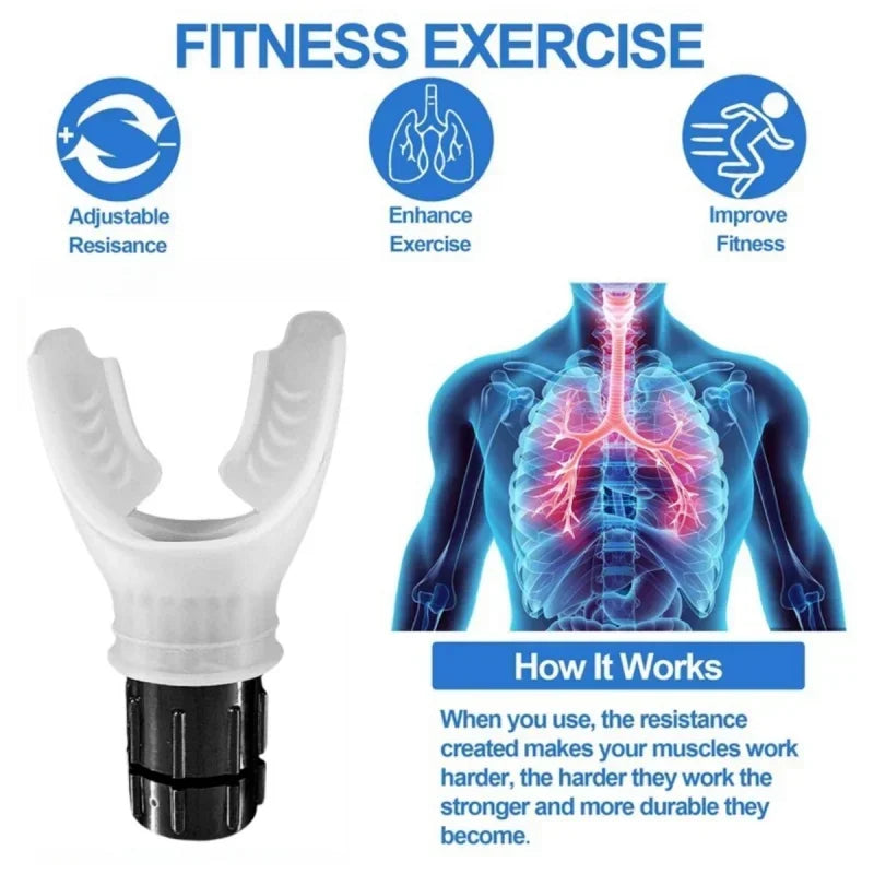 Breath Lung Trainer for Fitness and Exercise
