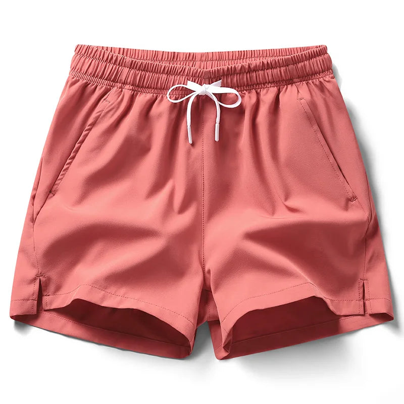Sports Shorts With Zippered Pockets For Men And Women