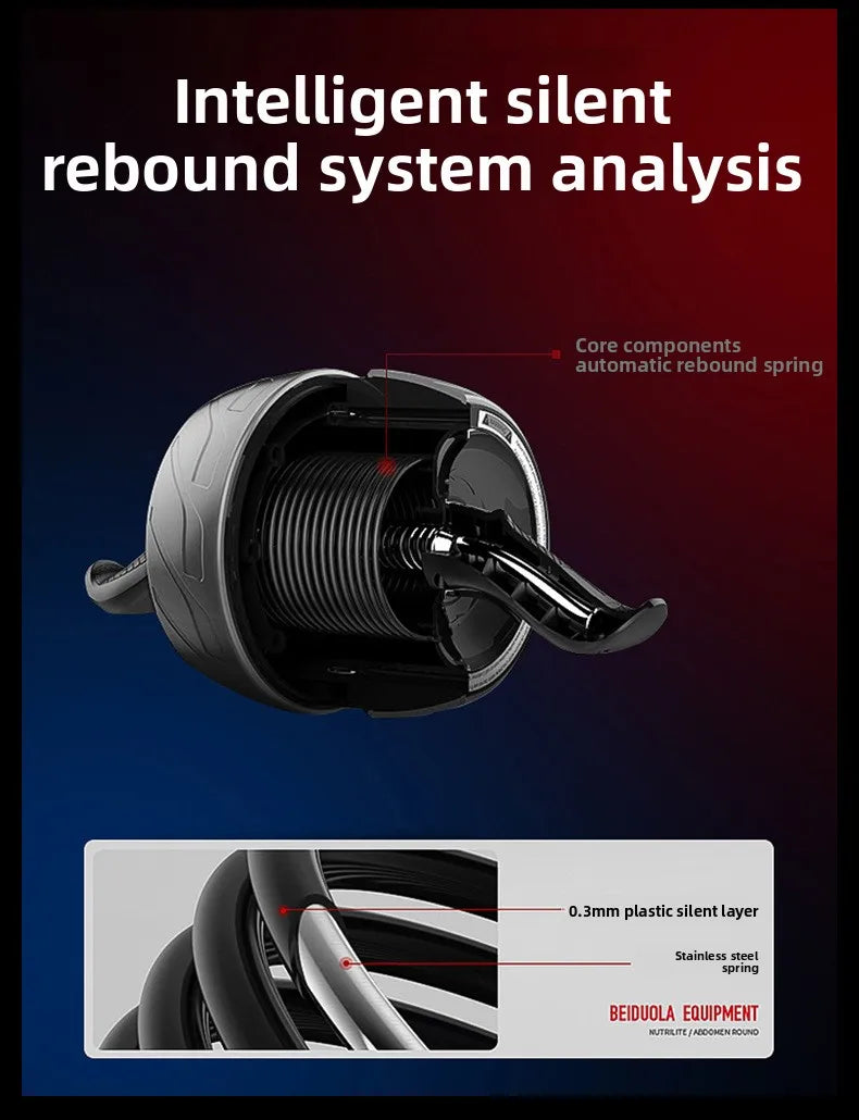 Ab Roller - Home Gym Fitness Equipment for Core Strength Training Ab Wheel Workout