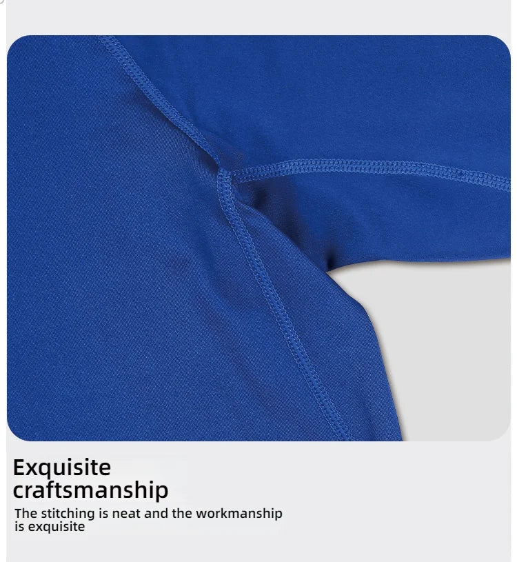 Long Sleeve Men's Running Fitness Compression Shirt